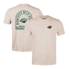 Minnesota Wild Levelwear Richmond Stained Glass T-Shirt Khaki