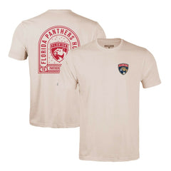 Florida Panthers Levelwear Richmond Stained Glass T-Shirt Khaki