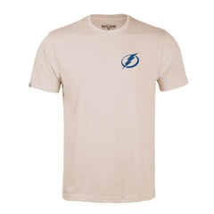 Tampa Bay Lightning Levelwear Richmond Stained Glass T-Shirt Khaki