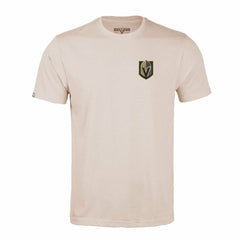 Vegas Golden Knights Levelwear Richmond Stained Glass T-Shirt Khaki