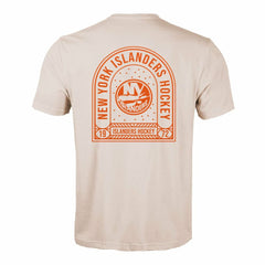 New York Islanders Levelwear Richmond Stained Glass T-Shirt Khaki