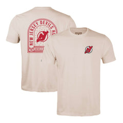 New Jersey Devils Levelwear Richmond Stained Glass T-Shirt Khaki