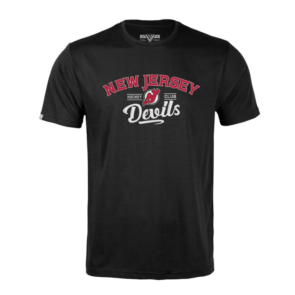 New Jersey Devils Levelwear Richmond Ice Wall T-Shirt Black