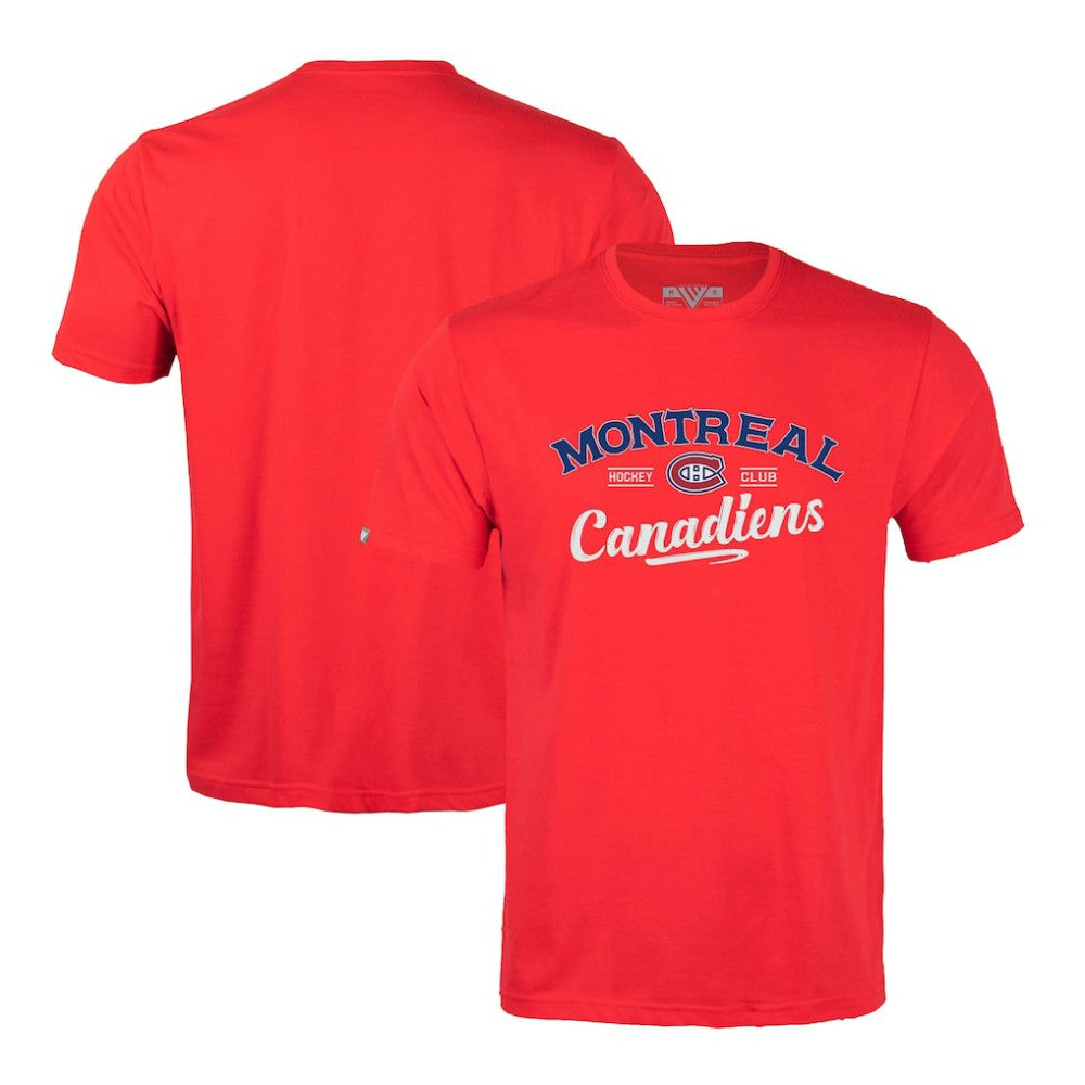 Montreal Canadiens Levelwear Richmond Ice Wall T-Shirt Red