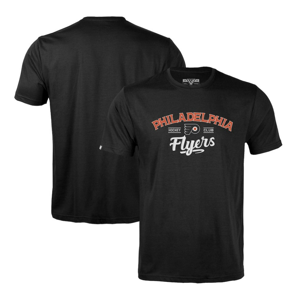 Philadelphia Flyers Levelwear Richmond Ice Wall T-Shirt Black