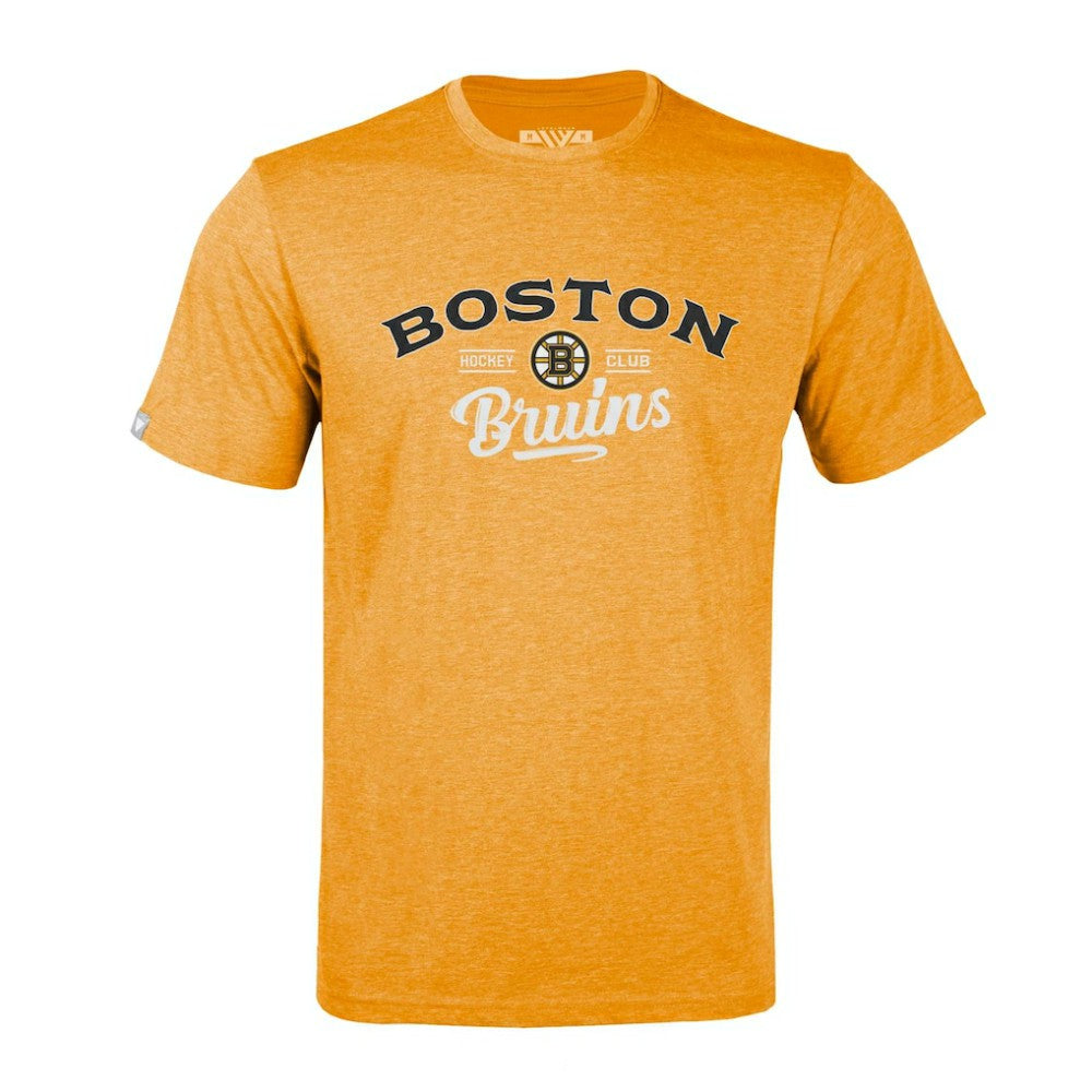 Boston Bruins Levelwear Richmond Ice Wall T-Shirt Gold