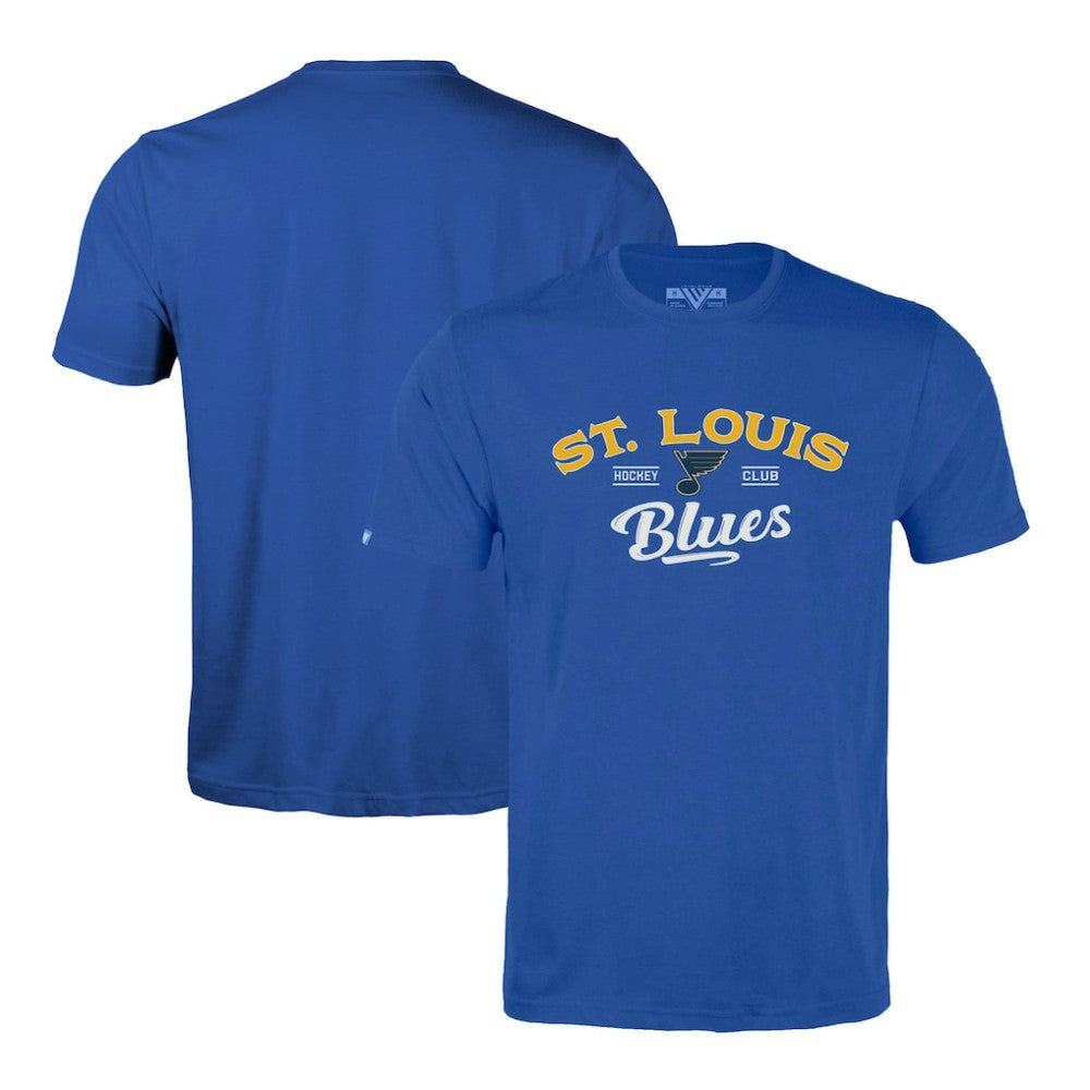 St. Louis Blues Levelwear Richmond Ice Wall T-Shirt Blue