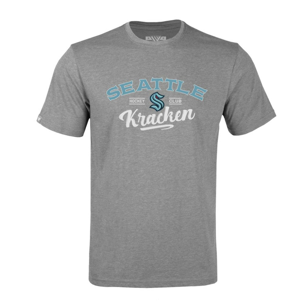 Seattle Kraken Levelwear Richmond Ice Wall T-Shirt Gray
