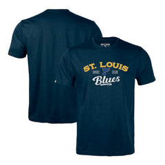 St. Louis Blues Levelwear Richmond Ice Wall T-Shirt Navy