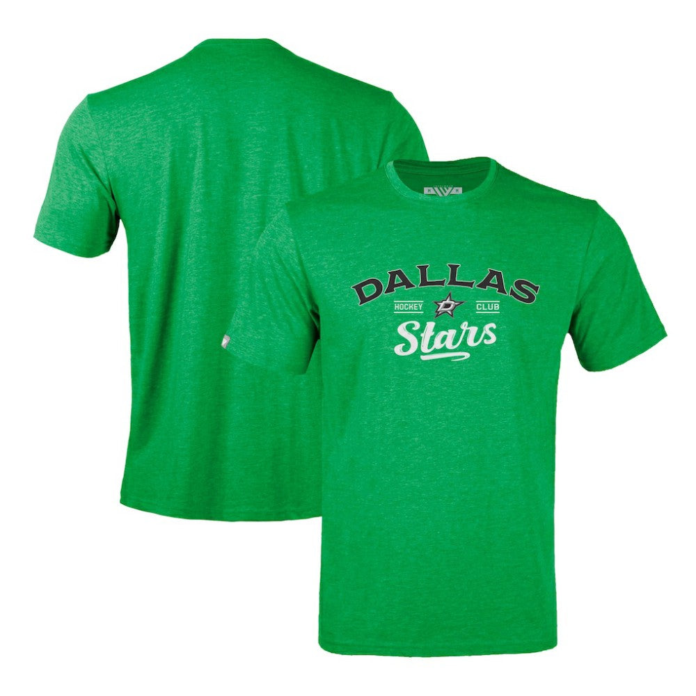 Dallas Stars Levelwear Richmond Ice Wall T-Shirt Kelly Green