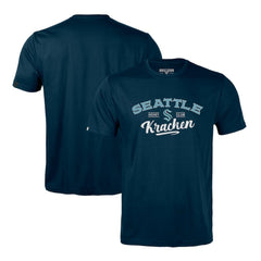 Seattle Kraken Levelwear Richmond Ice Wall T-Shirt Deep Sea Blue