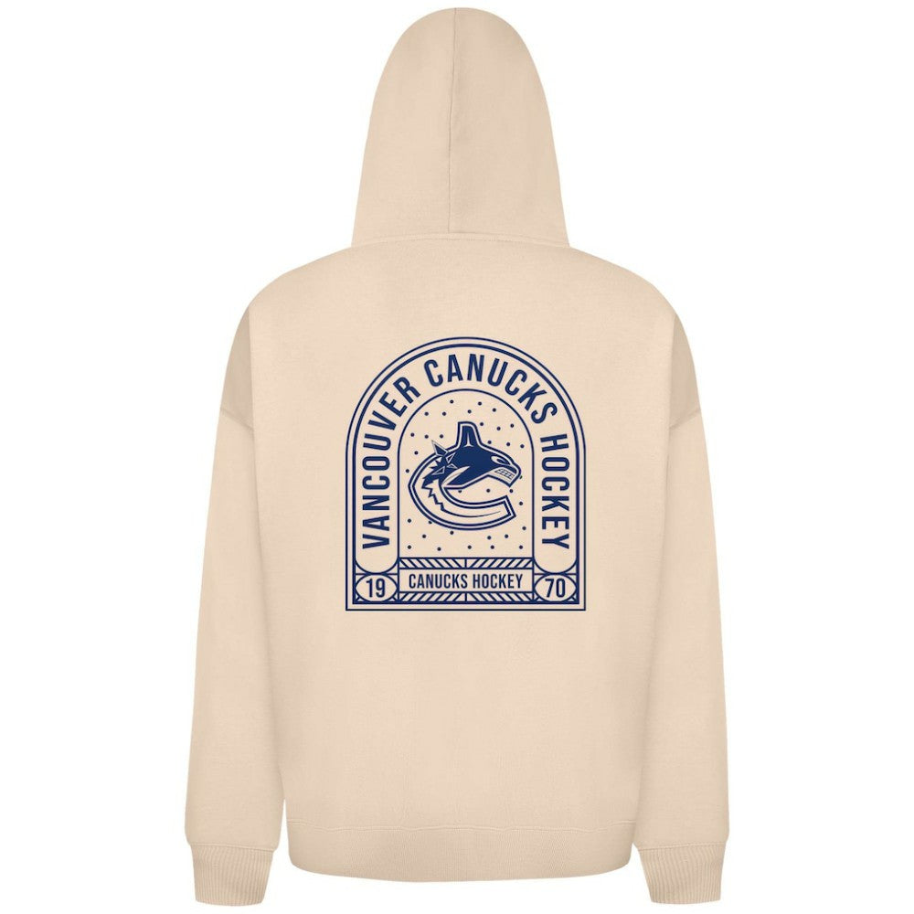 Vancouver Canucks Levelwear Uphill Stained Glass Full-Zip Hoodie Jacket Khaki