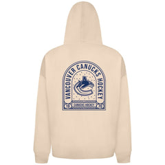 Vancouver Canucks Levelwear Uphill Stained Glass Full-Zip Hoodie Jacket Khaki