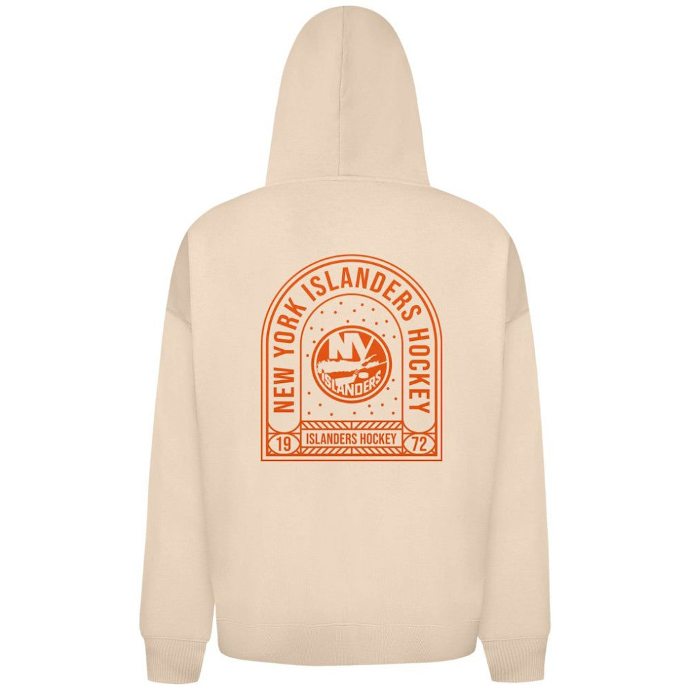 New York Islanders Levelwear Uphill Stained Glass Full-Zip Hoodie Jacket Khaki