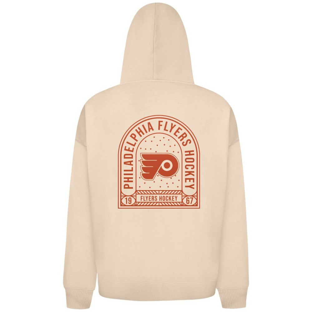 Philadelphia Flyers Levelwear Uphill Stained Glass Full-Zip Hoodie Jacket Khaki