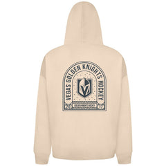 Vegas Golden Knights Levelwear Uphill Stained Glass Full-Zip Hoodie Jacket Khaki