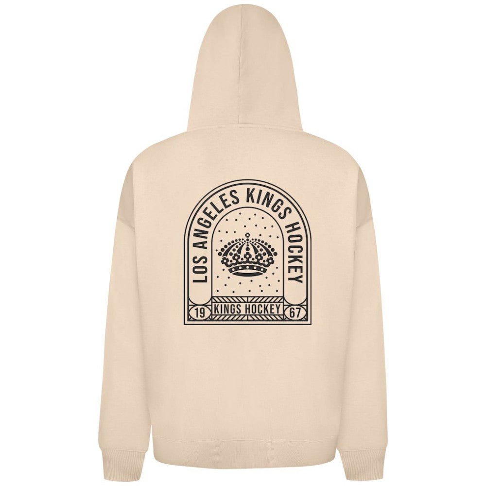 Los Angeles Kings Levelwear Uphill Stained Glass Full-Zip Hoodie Jacket Khaki