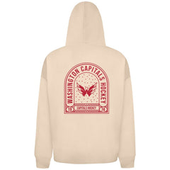 Washington Capitals Levelwear Uphill Stained Glass Full-Zip Hoodie Jacket Khaki