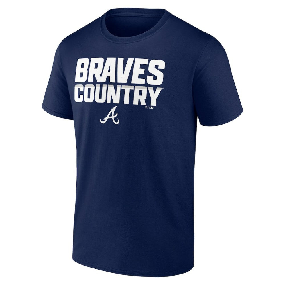 Atlanta Braves October Baseball T-Shirt - Navy