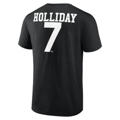 Jackson Holliday Baltimore Orioles Icon Player Name &Number T-Shirt - Black