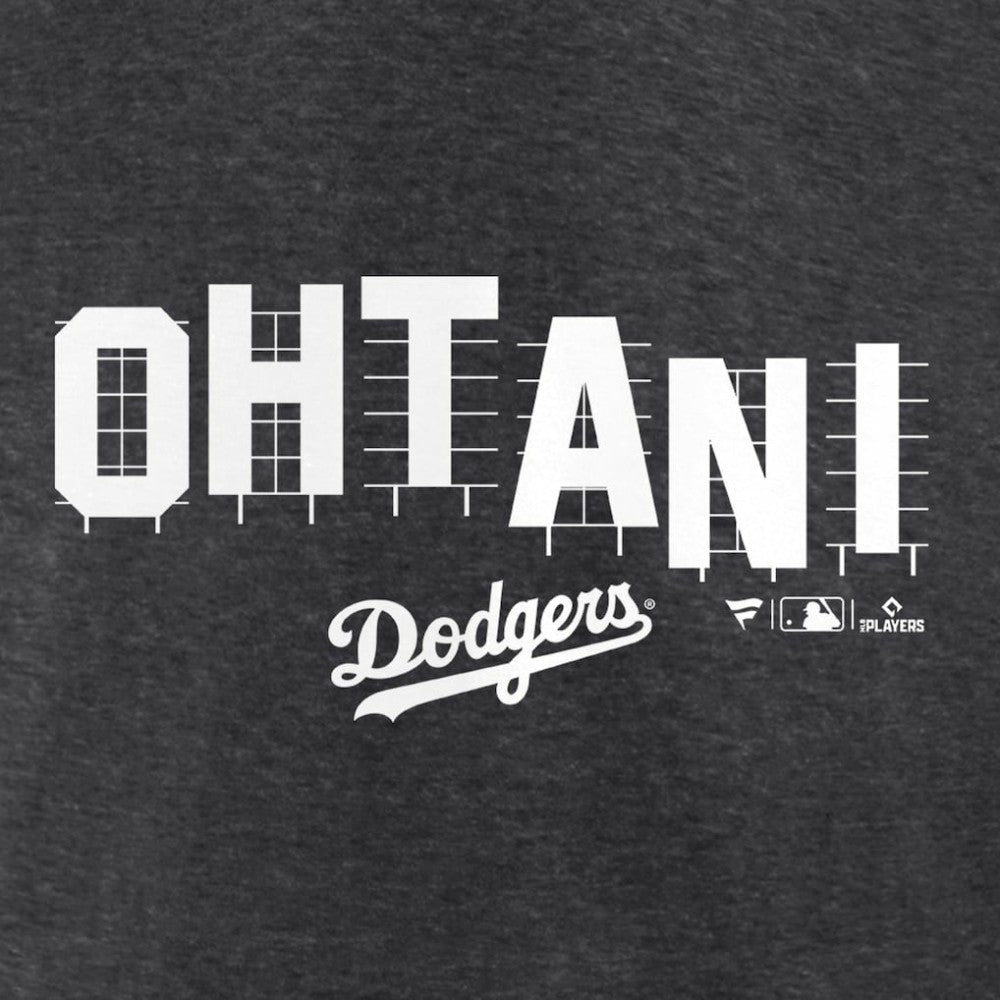 Shohei Ohtani Los Angeles Dodgers Hollywood T-Shirt - Charcoal