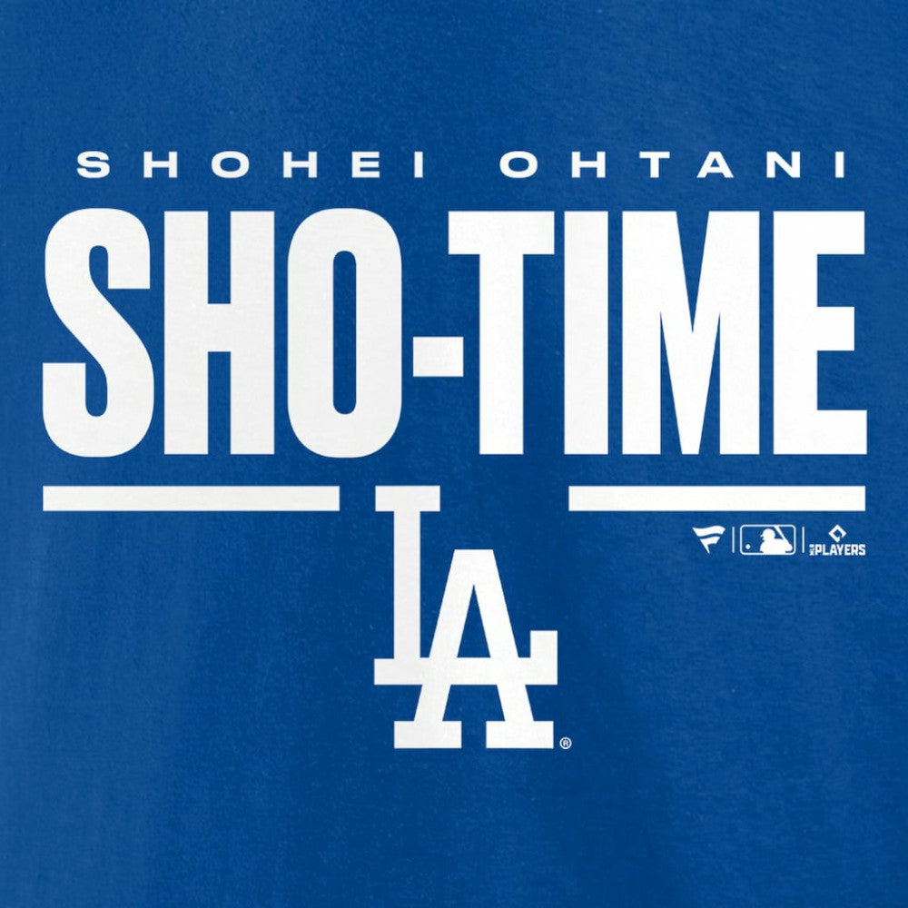 Shohei Ohtani Los Angeles Dodgers Sho-Time Horizontal T-Shirt - Royal