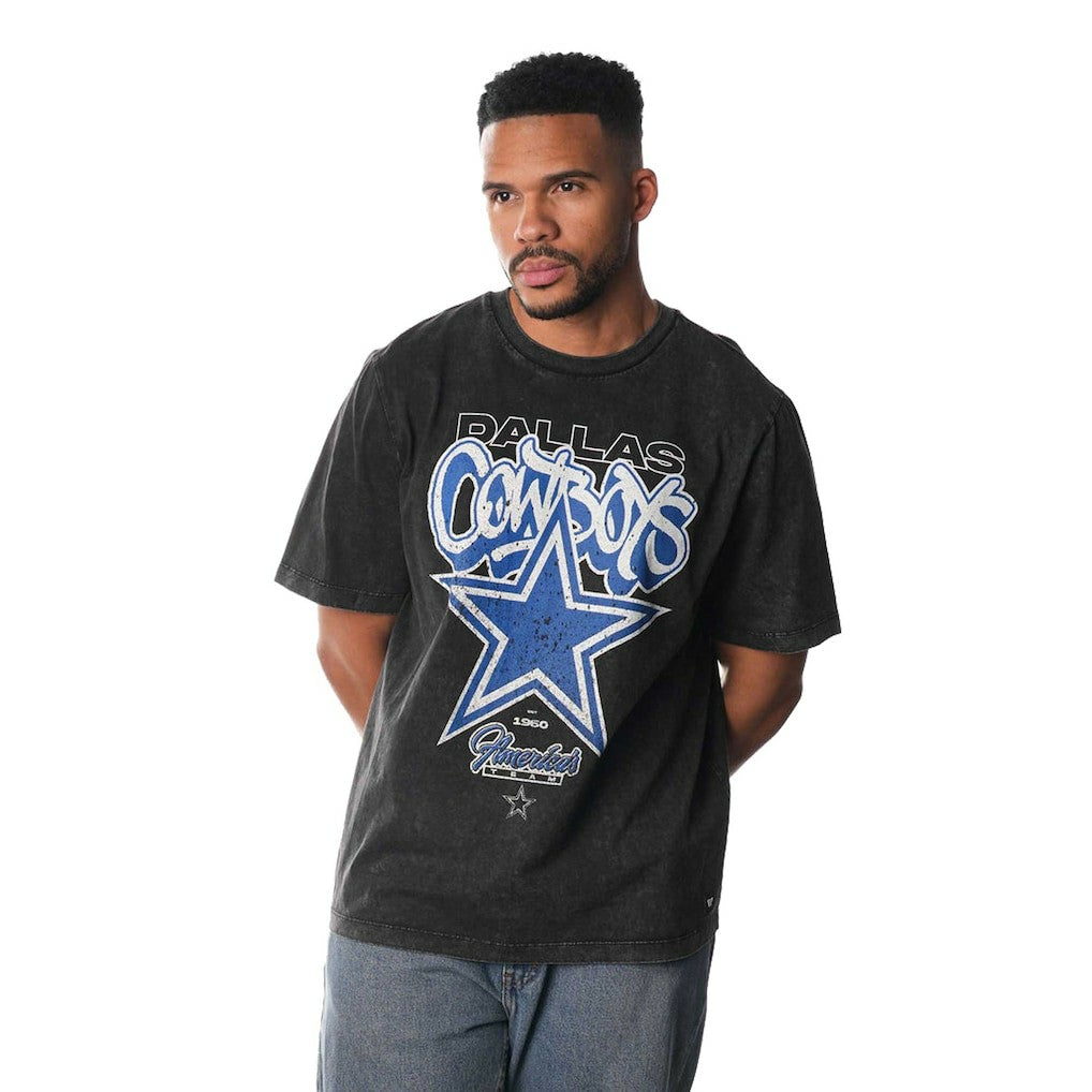 Dallas Cowboys The Wild Collective Unisex Graffiti T-Shirt - Black on sale