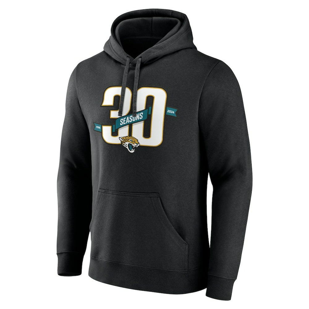 Jacksonville Jaguars 30th Anniversary Pullover Hoodie - Black discount