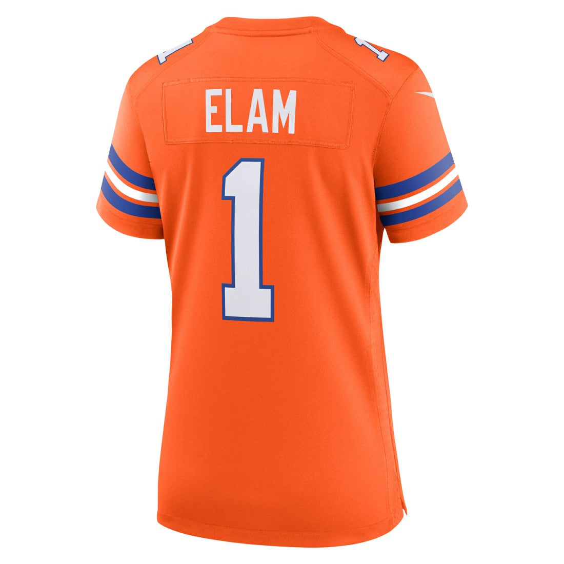 Jason Elam Denver Broncos Women's Mile High Collection 1977 Throwback Retired Player Game Jersey - Orange | Nike online