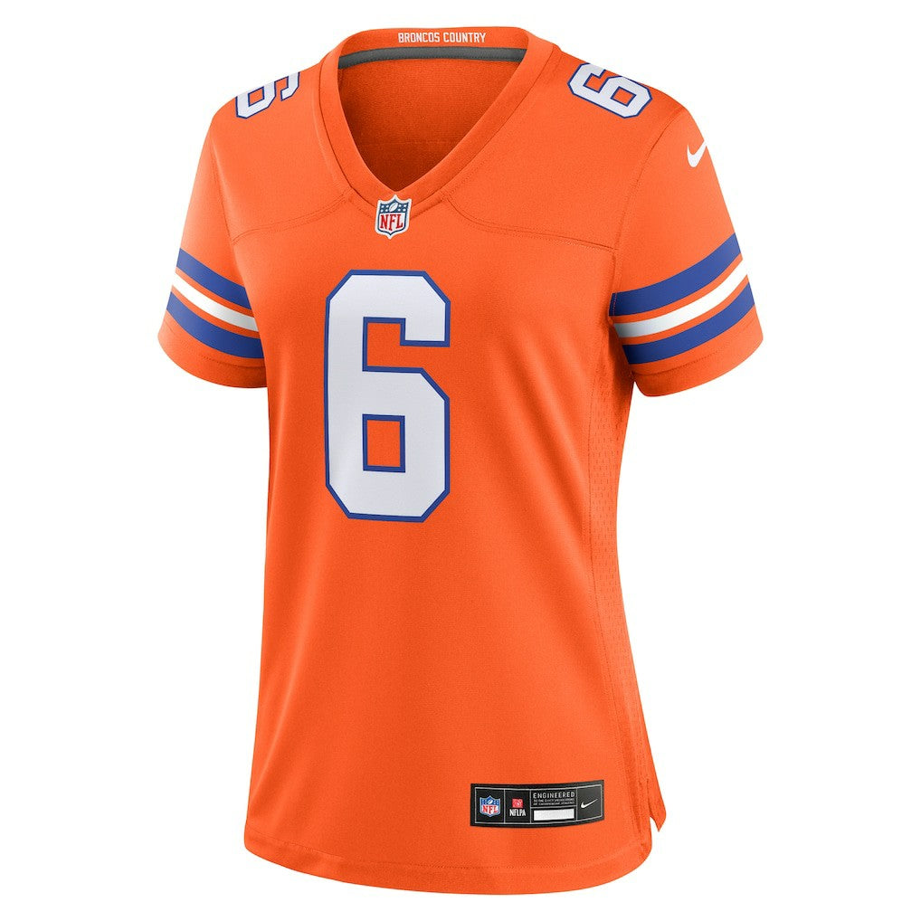P.J. Locke III Denver Broncos Women's Mile High Collection 1977 Throwback Player Game Jersey - Orange | Nike sale