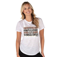 San Diego Padres Concepts Sport Women's Infuse Knit Top - White