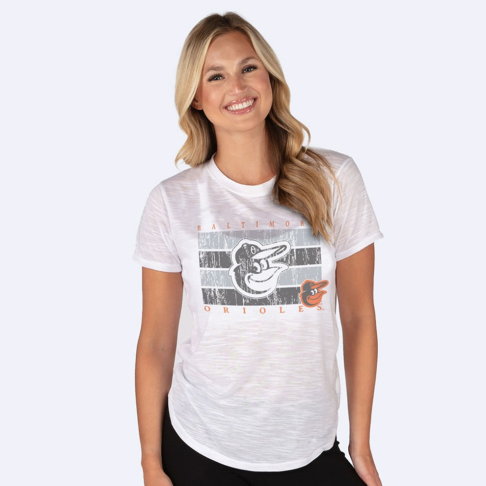 Baltimore Orioles Concepts Sport Women's Infuse Knit Top - White