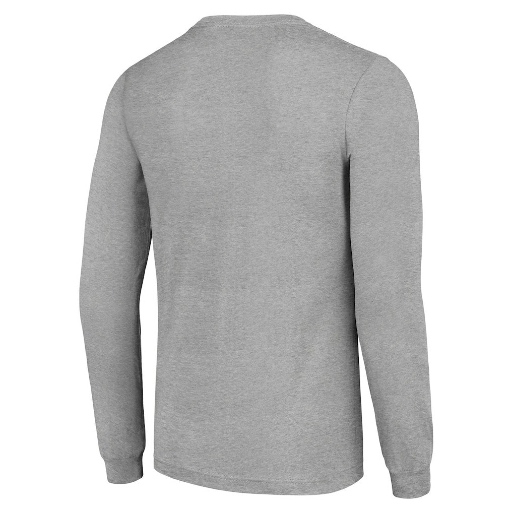 Pittsburgh Steelers Starter Player Grid Long Sleeve T-Shirt - Heather Gray online