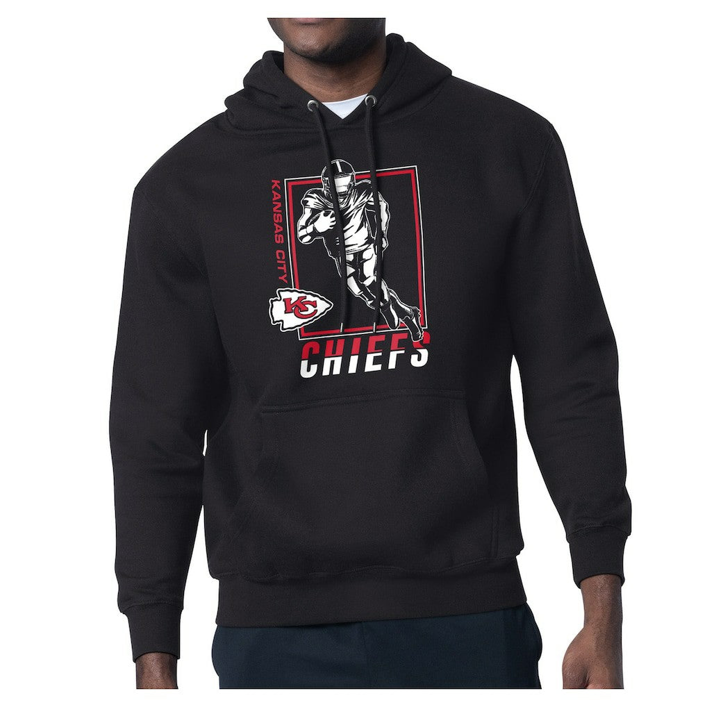 Kansas City Chiefs Starter Player Grid Pullover Hoodie - Black for sale