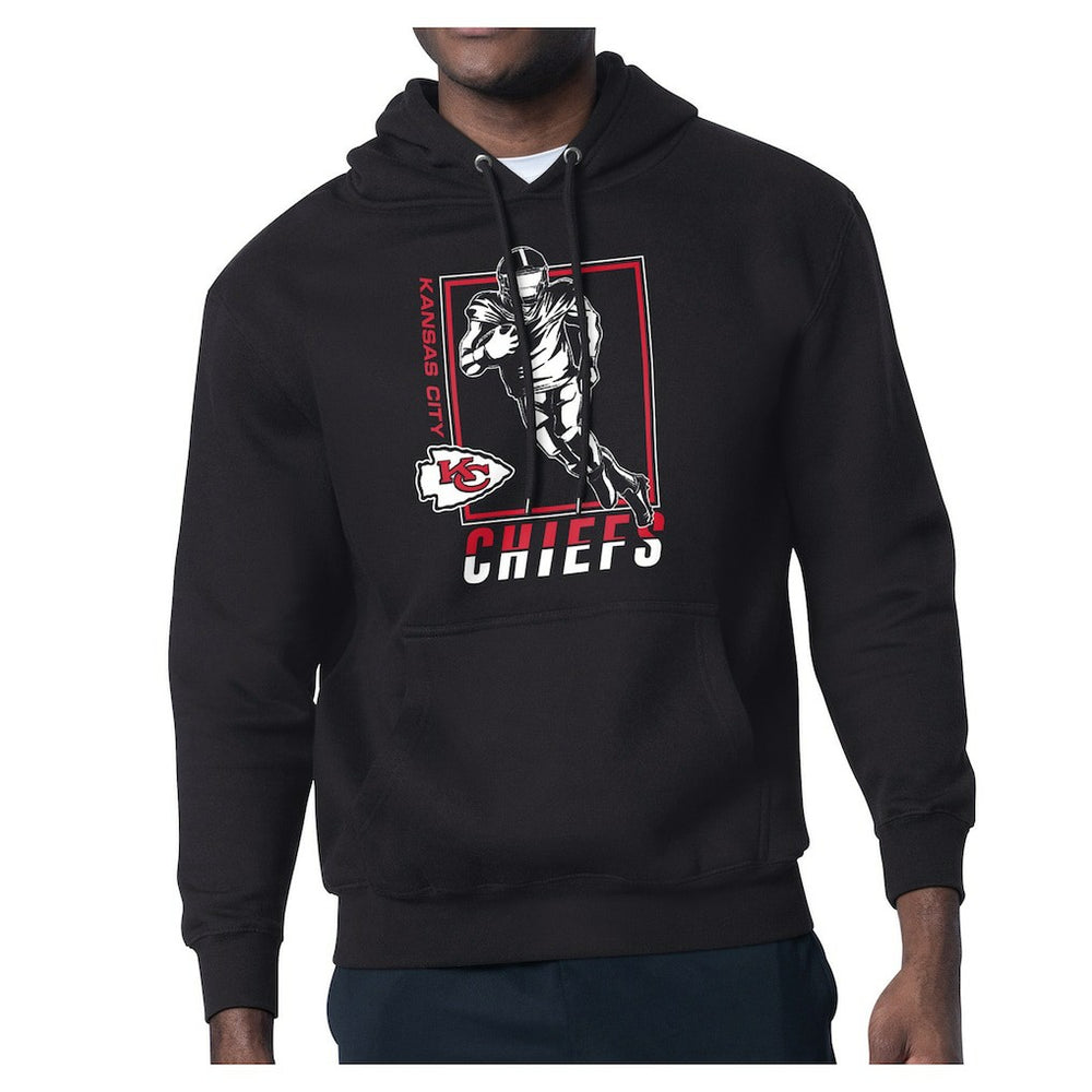 Kansas City Chiefs Starter Player Grid Pullover Hoodie - Black for sale