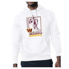 Washington Commanders Starter Player Grid Pullover Hoodie - White for sale