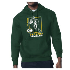 Green Bay Packers Starter Player Grid Pullover Hoodie - Green sale