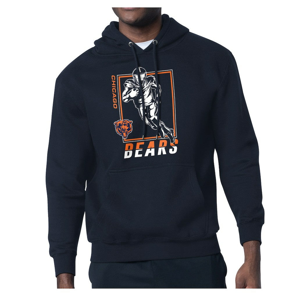 Chicago Bears Starter Player Grid Pullover Hoodie - Navy discount