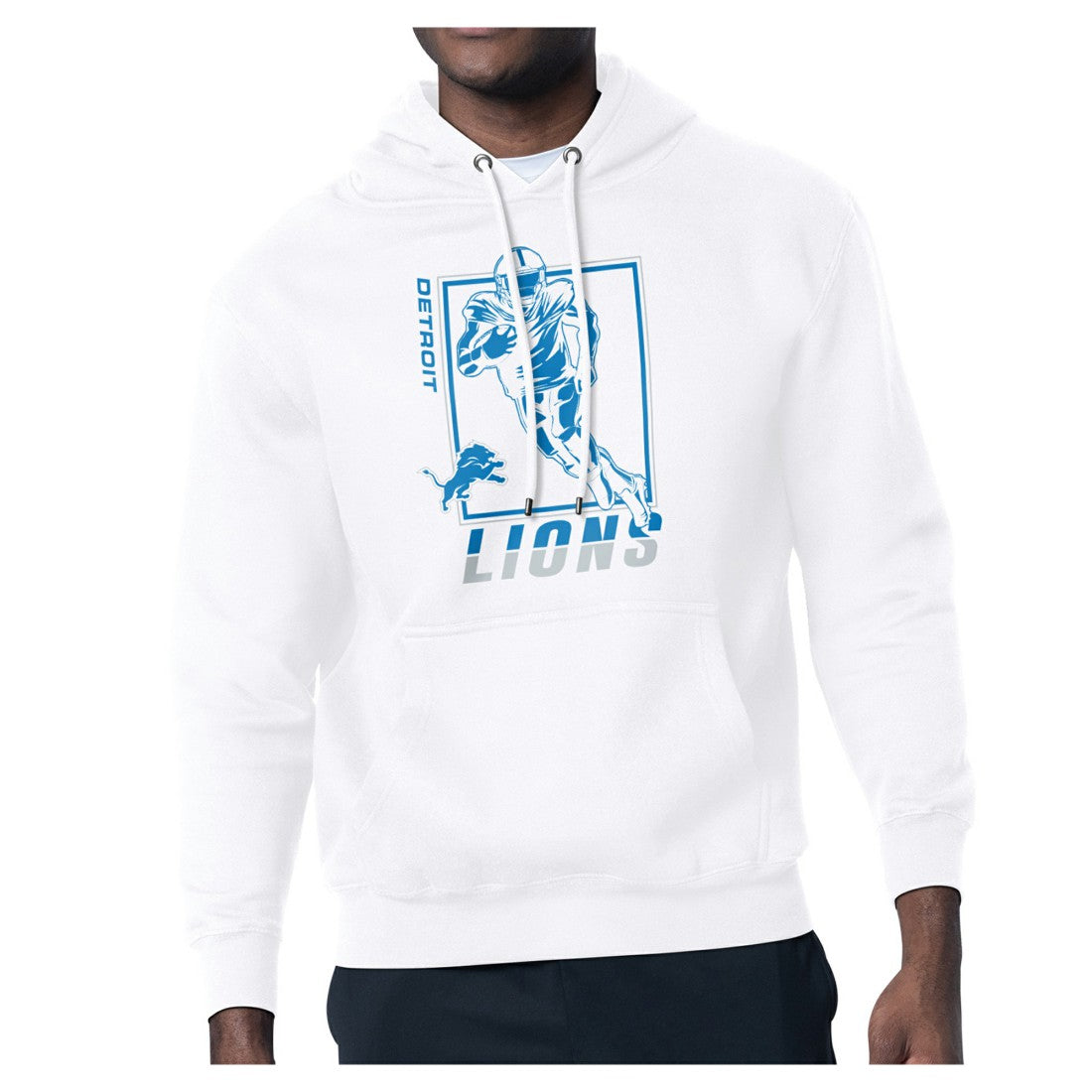 Detroit Lions Starter Player Grid Pullover Hoodie - White online