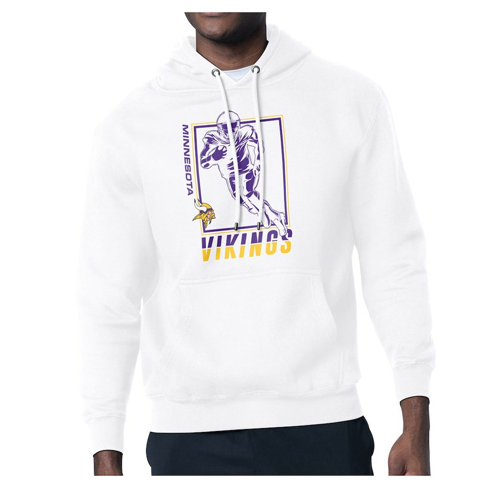 Minnesota Vikings Starter Player Grid Pullover Hoodie - White online