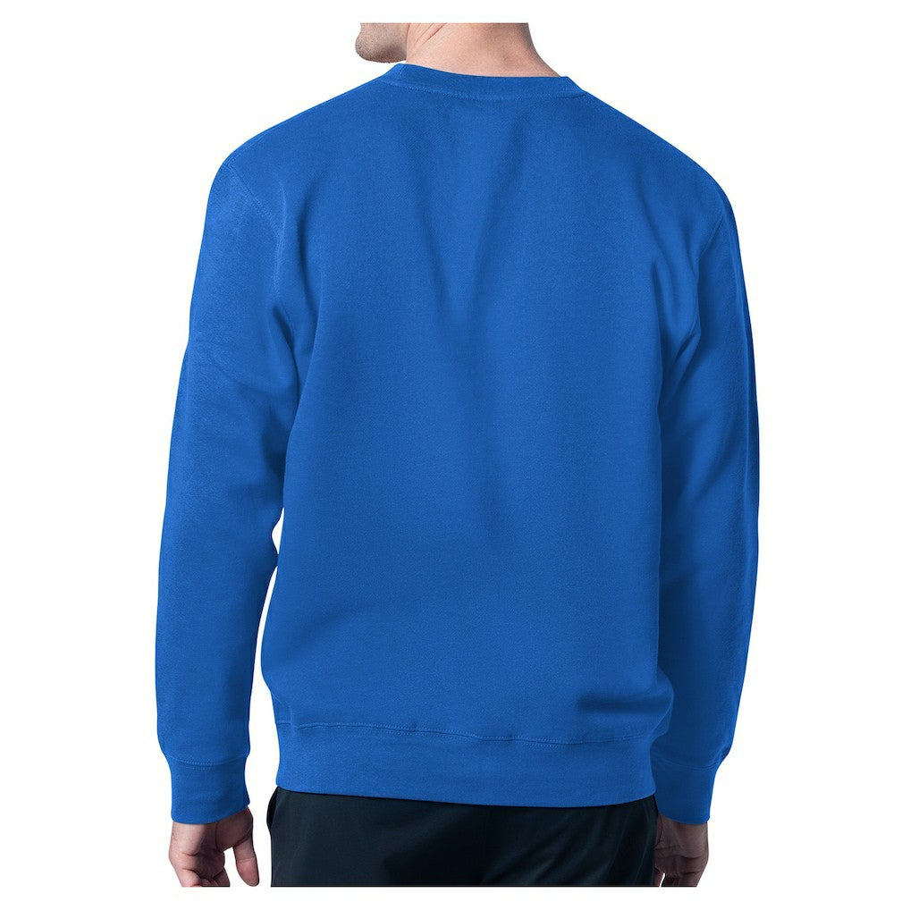 Buffalo Bills Starter Player Grid Pullover Sweatshirt - Royal online