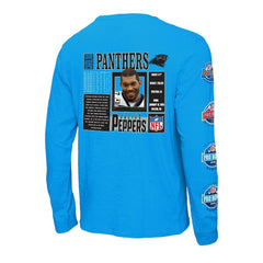 Julius Peppers Carolina Panthers Pro Bowl Long Sleeve T-Shirt – Blue on sale