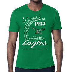 Philadelphia Eagles Starter Arch City Retro Logo T-Shirt - Kelly Green outlet