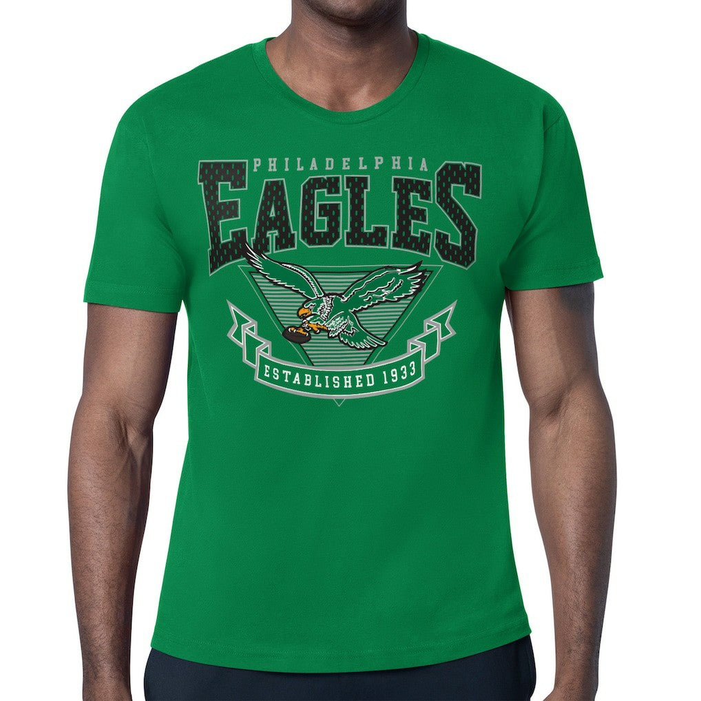 Philadelphia Eagles Starter ‘80s Inspired Retro Logo T-Shirt - Kelly Green discount