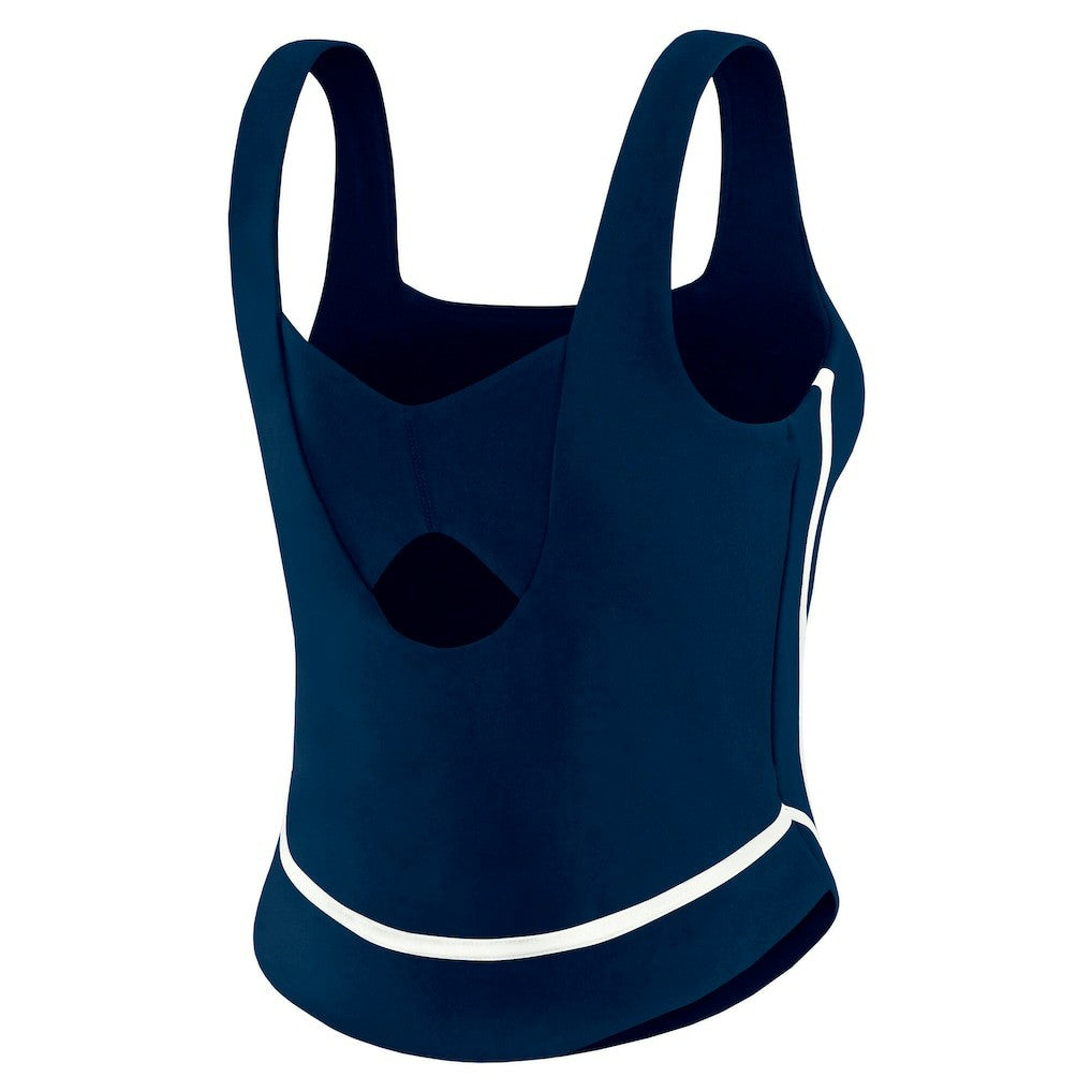 Dallas Cowboys WEAR by Erin Andrews Women's Square Neck Tank Top - Navy on sale