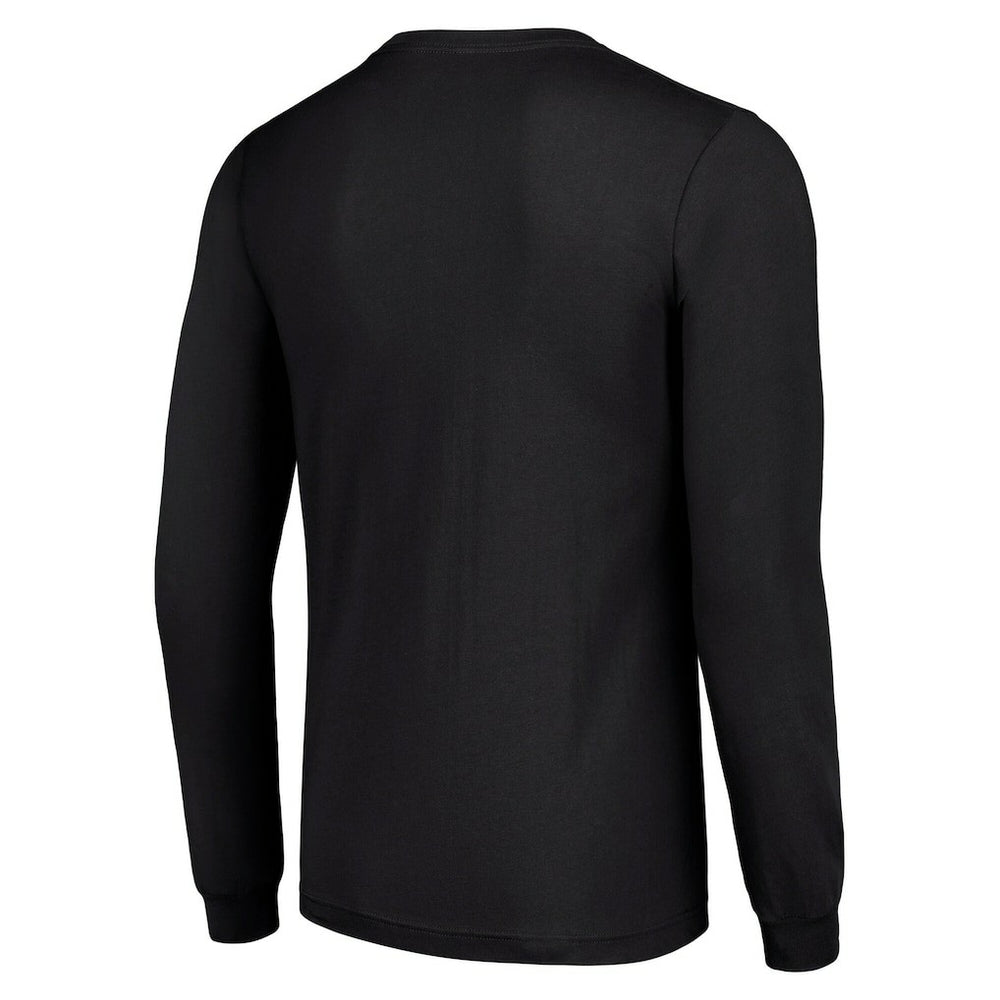 Philadelphia Eagles Starter Team Name Graphic Long Sleeve T-Shirt - Black on sale