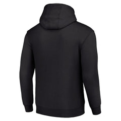 Baltimore Ravens Starter Four Team Name Logo Fleece Pullover Hoodie - Black on sale