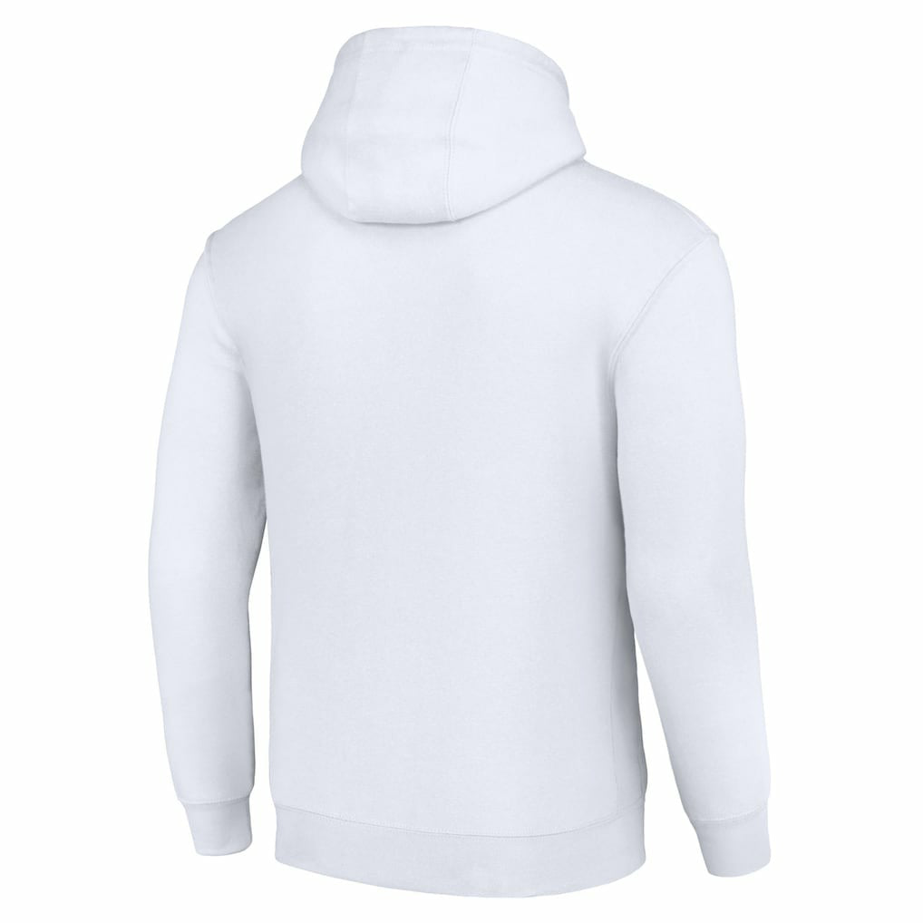Indianapolis Colts Starter Four Team Name Logo Fleece Pullover Hoodie - White outlet