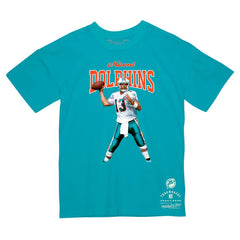 Dan Marino Miami Dolphins Sideline Retired Player T-Shirt - Aqua outlet