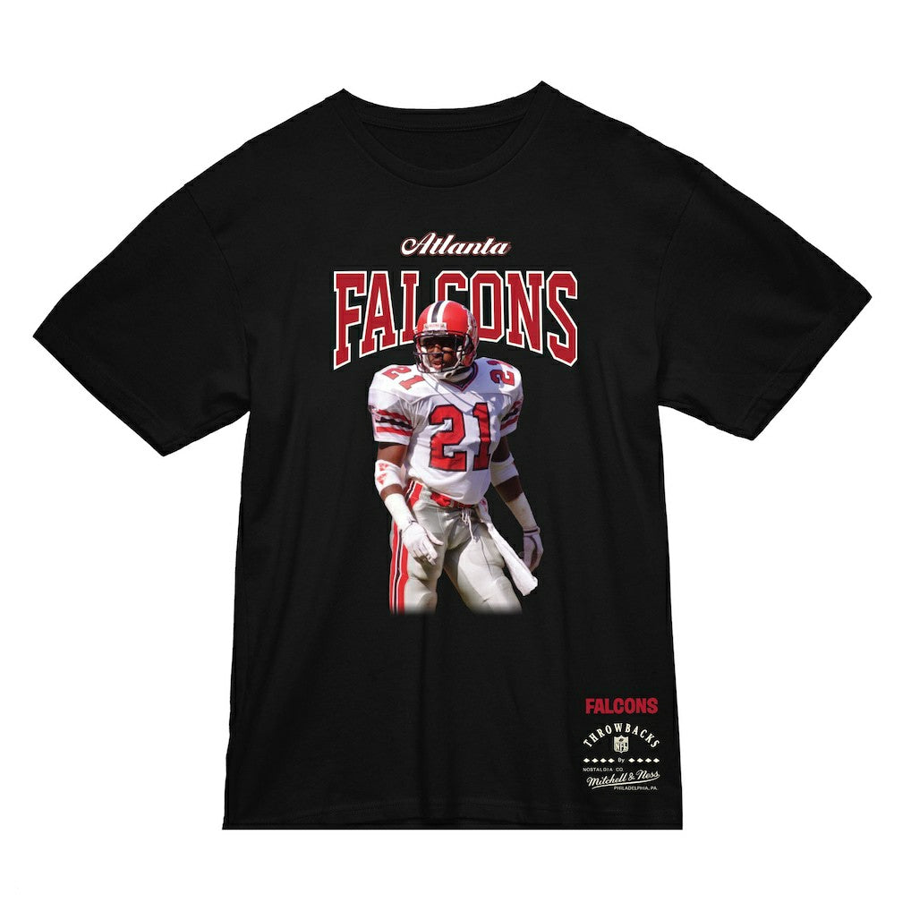 Deion Sanders Atlanta Falcons Sideline Retired Player T-Shirt - Black sale